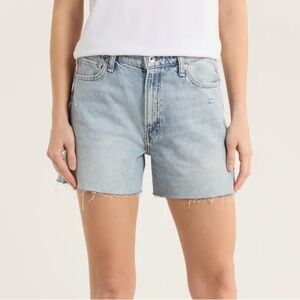Rag & Bone: Retro High Waist Denim Cutoff Shorts Sz 29
